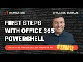Run PowerShell with Microsoft 365 on your Windows PC