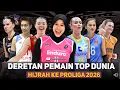 Lagu RESMI! Daftar Lengkap 14 Pemain Asing Proliga 2026 Putri | Popsivo Polwan Kunci Bethania De La Cruz!