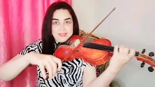 تعليم عزف ليلة لو باقي ليله على الكمان للمبتدئين صولفيج بطىء 