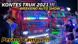 Download TRUCK MODIFIKASI Full Lampu !!! || Kontes Truk 2021 di KOTA PEKALONGAN || Weekend Auto Expo MP3