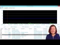 Use report view in perfmon to compare database level counter samples