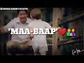 Download Lagu Apne Baap Ke Roop Me🤗❤️|New Maa-Papa WhatsApp Status|Love Status|Maa Baap💕|Kunal Singh's Status