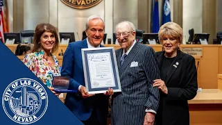 Honoring Larry Ruvo Key to the City Presentation