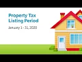 Cumberland Update - Property Tax Listing