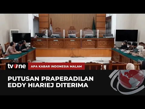 Hakim Tunggal PN Jaksel Terima Prapradilan Eks Wamenkumham Eddy Hiariej