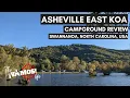 Asheville East KOA Campground Review Swannanoa North Carolina USA