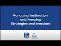 Lagu Managing festination and freezing