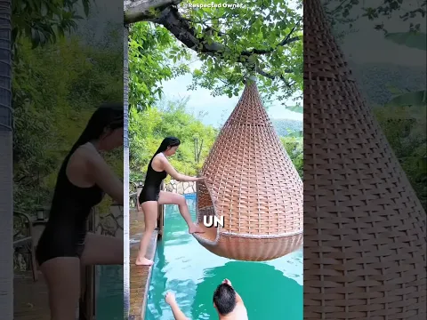 ¡La chica superó el columpio más difícil! 😱#shorts