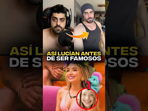 Así lucían antes de ser famosos.