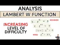 How to Solve Transcendental Equations Using the Lambert W Function Step-by-Step