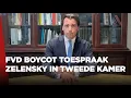 Download Lagu Statement van FVD over toespraak Zelensky in Tweede Kamer: Wij werken hier niet aan mee | Baudet