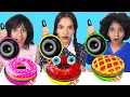 Download Lagu تحدي دونات وينزدي ضد جدة ضد ريم !wensday challenge