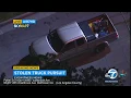 Suspect in stolen Toyota Tacoma stops then drives away again during LA County chase ABC7