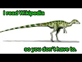 I read a Dinosaur s Wikipedia Page - Leaellynasaura