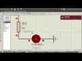blinking LED using proteus simulator