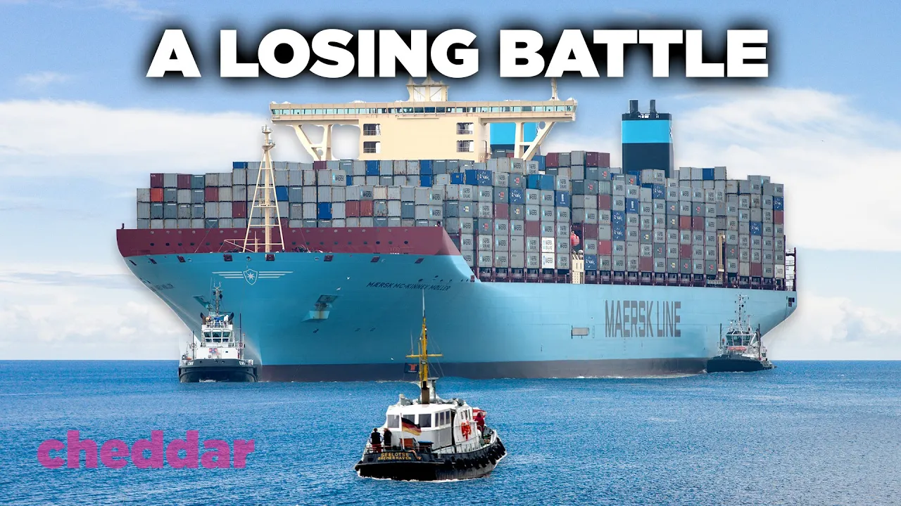 How Container Ships Are Causing A Frenzy At American Ports - Cheddar Explainers