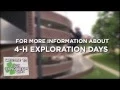 Michigan 4-H Exploration Days Promotional