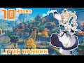 Download Lagu 10 HOURS of Relaxing Liyue Harbor Music OST - Genshin Impact \u0026 Barbara - TIMELAPSE / Calming / Sleep