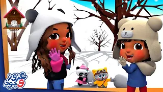 Hickory Dickory Dock Winter Song أغنية الشتاء للأطفال مع العد 