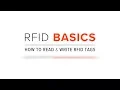RFID Basics How to Read Write RFID Tags