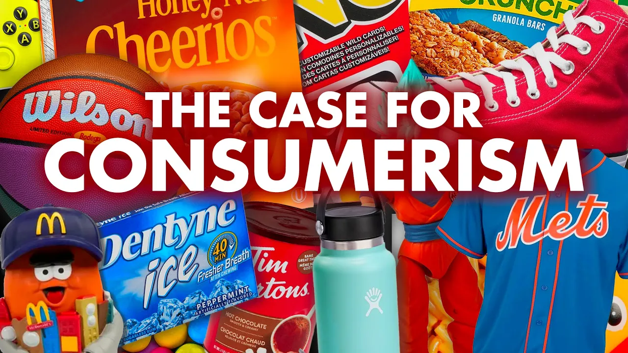 Consumerism isn't evil
