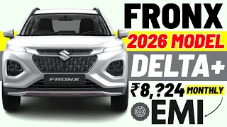 Maruti Fronx Delta Plus Offer 2026 | Downpayment, Price, Discount & On Road Price