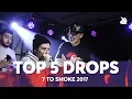 Download Lagu TOP 5 DROPS 😱 Grand Beatbox 7 TO SMOKE Battle 2017