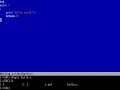 Writing FreeDOS programs in C let s get started