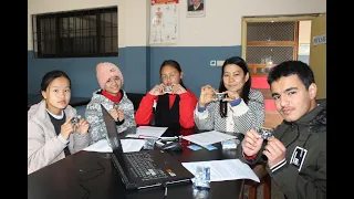 BBC Micro bit A Demo on Flashing Emotion Badge