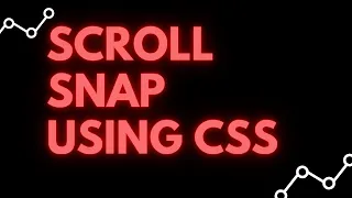 How to make Full page scroll Scroll snap CSS