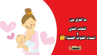 ما الفرق بين التهاب الثدي وانسداد القنوات اللبنية الجزء الأول 2021 