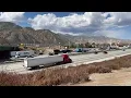 Traffic update on southbound I-15 in the Cajon Pass