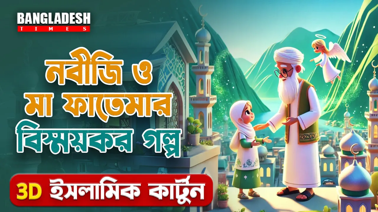 হযরত ফাতেমা রাঃ এর কষ্টে ভরা জীবন কাহিনী | প্রতিদিনের ইসলামিক কার্টুন