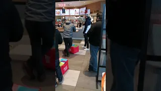 KFC FIGHT with Just Eat driver