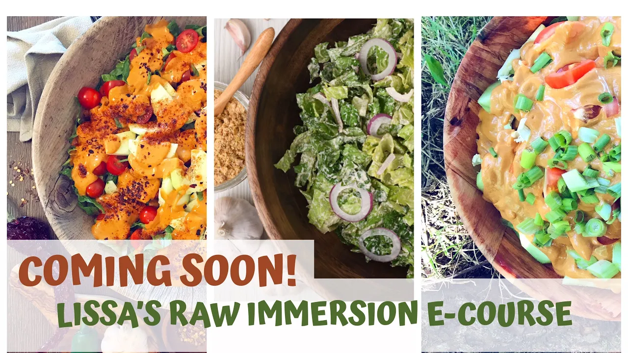 LISSAS RAW IMMERSION E-COURSE OVERVIEW    RAW FOOD VEGAN