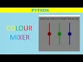 Colour mixer in python
