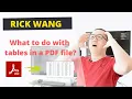 Python Example 3 - How to use Python to extract tables from PDFs