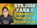 Lagu SEMAKAN FASA 1 MMG SUDAH BERLAKU. BILA TAHU KEPUTUSAN?