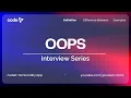 OOPS Interview Series in Java Definition and Real-Time Examples Code it Tamil