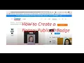 How to Create an Id badge for a Notary Public Notary in Illinois