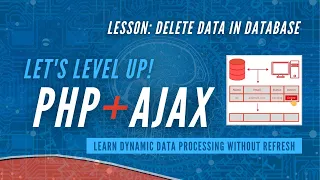 Delete Data in Database Dynamic Data Processing PHP and Ajax Tutorial