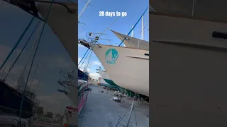28 days to go and the we are back together again #letsgosailing