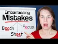 Avoid These Embarrassing English Pronunciation Mistakes