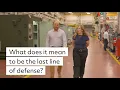 What does it mean to be the last line of defense