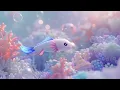 Sensory Axolotl Bubbles & Calming Music for Classroom Focus | Relaxing Ocean Sounds (Autism Support)
