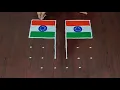 6 4dots Republic day special rangoli designs independence day rangoli easy rangoli Kaa Rangoli