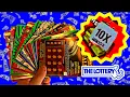 120 in Mass Lottery 5 Scratch Tickets - 24 Tickets with an Awesome 10X