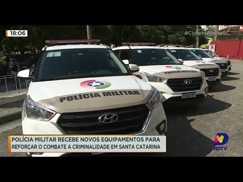 Polícia Militar recebe novos equipamentos para reforçar o combate a criminalidade em Santa Catarina