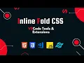 CSS Inline Fold Extension for Developers Visual Studio Code Tools
