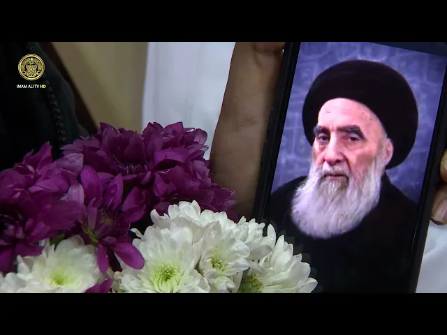 ⁣مشاركة الشاعر محمد الفاطمي في محفل ولادة الإمام المنتظر (عج) في الصحن العلوي المطهر 1445 هـ